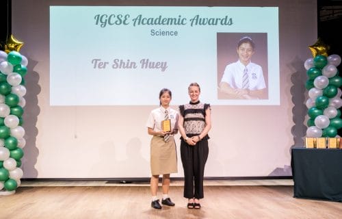 SJIIM IGCSE Top Scorer